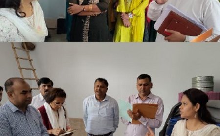 ग्रामोत्थान परियोजना के तहत स्थापित बीज बैंक का सीडीओ आकांक्षा कोण्डे ने किया निरीक्षण