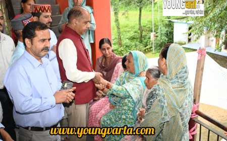 ऐसे कुल्लू भूस्खलन में घायलों के मददगार बने पूर्व मुख्यमंत्री जयराम ठाकुर
