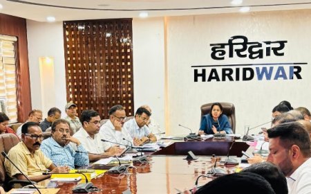 आयुक्त गढ़वाल मंडल विनय शंकर पाण्डेय ने वीडियो कांफ्रेंसिंग के माध्यम से  मण्डलीय विकास कार्यों की समीक्षा की