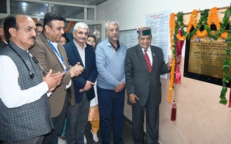 स्वास्थ्य मंत्री ने रिपन अस्पताल में विभिन्न परियोजनाओं का किया शुभारंभ 