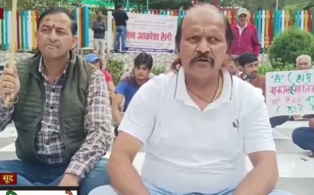 जतोग कैंट बोर्ड द्वारा टैक्स में वृद्धि करने पर भड़के लोग, निकाली आक्रोश रैली, उग्र आंदोलन की दी चेतावनी