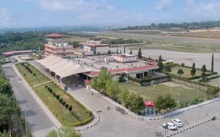 कांगड़ा हवाई अड्डे पर दृश्यता सीमा को 5 किलोमीटर से घटाकर लगभग तीन किलोमीटर करने की योजना 