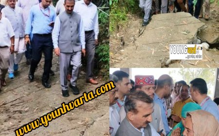 चबूतरा के बेघर हुए प्रत्येक परिवार को दिए जाएंगे 8.70 लाख रुपये , सुजानपुर के आपदा प्रभावित गांवों में पहुंचे सीएम 