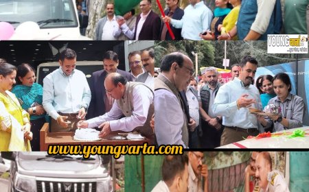 लोक निर्माण विभाग मिली 35 बोलेरो कैम्पर , पीडल्यूडी मंत्री ने हरी झंडी दिखाकर किया रवाना