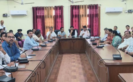 आपदा से हुए नुकसान की 13 सितंबर तक रिपोर्ट प्रेषित करें अधिकारी , समीक्षा बैठक में विधायक ने दिए निर्देश