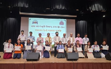 ऊना में राजभाषा हिन्दी पखवाड़ा पर जिला स्तरीय प्रतियोगिताओं का सफल आयोजन