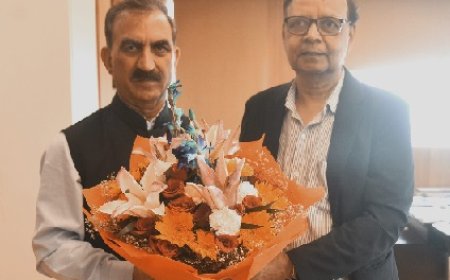 मुख्यमंत्री ने 16वें वित्तायोग के अध्यक्ष से की भेंट, आरडीजी जारी रखने का किया आग्रह  
