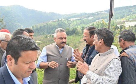 शिक्षा मंत्री ने टिक्कर में आपदा से हुए नुकसान का लिया जायज़ा,प्रभावितों को हर संभव सहायता देने का दिया आश्वासन 