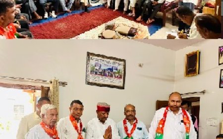 भाजपा की पांवटा साहिब के पुरूवाला और ग्राम केंद्र पातलियो के 10 बूथो की संयुक्त बैठक का आयोजन
