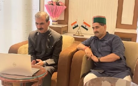 सीएम सुक्खू ने डॉ राजेंद्र प्रसाद राजकीय चिकित्सा महाविद्यालय टांडा में वर्चुअली की रोबोटिक सर्जरी की शुरुआत 