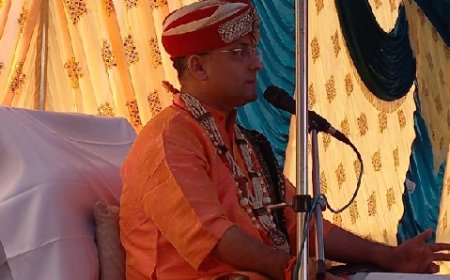 संगडाह के अन्तर्गत ब्योंग में प्रथम दिवस जय श्रीमद्भागवत महापुराण सप्ताह की कथा का आयोजन 