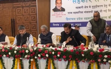 सहकारिता के लिए हिमाचल प्रदेश आदर्श, केंद्र से हर संभव मिलेंगी सहायता: कृष्ण पाल गुर्जर  