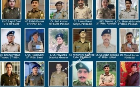 पुलिस जवानों को मिला पदोन्नति का तोहफा, 18 कर्मी बने सेक्शन ऑफीसर..