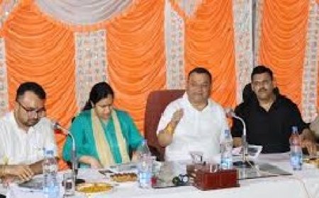 अंतर्राष्ट्रीय श्री रेणुका जी मेले के आयोजन को लेकर उपाध्यक्ष विनय कुमार की अध्यक्षता में बैठक संपन्न 