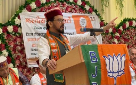 आपदा प्रभावितों की कोई मदद नहीं कर पा रही प्रदेश सरकार : अनुराग ठाकुर