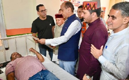 नरेंद्र मोदी के कार्यकाल में देश की उन्नति और विकास को मिली ऐतिहासिक गति : जयराम ठाकुर 