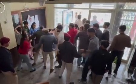 एचपीयू शिमला में ABVP-SFI कार्यकर्ता के बीच खूनी झड़प, 3 विद्यार्थी चोटिल