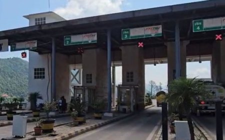 कालका-शिमला नेशनल हाईवे पांच पर सनवारा टोल पर हाईकोर्ट के आदेशों के बाद वसूली बंद 