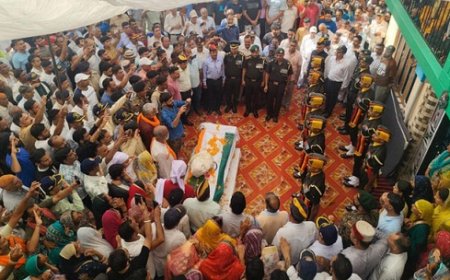 हिमाचल के बलिदानी बलदेव चंद पंचतत्व में विलीन, सैन्य सम्मान के साथ दी अंतिम विदाई