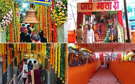 प्रदेश के शक्तिपीठों में नवरात्र मेले कल से; रंगे बिरंगे फूलोंसे सजे दरबार,लोगों की सुरक्षा के  1100 सुरक्षा कर्मी तैनात