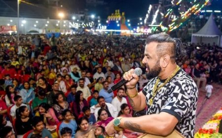 हिमाचल उत्सव की सातवीं संध्या में नाटी किंग कुलदीप शर्मा की प्रस्तुति ने दर्शकों को खूब नचाया 