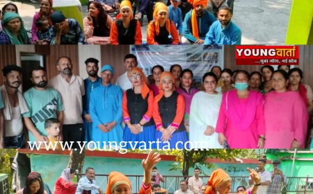 तिलोरधार के भजौड़ और चांदनी में कलाकारों ने दी योजनाओं की जानकारी