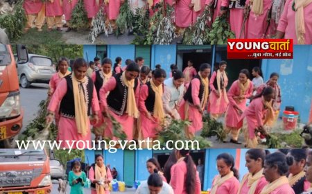 मशोबरा ब्लॉक अंतिम छोर की ग्राम पंचायत पीरन की महिलाओं ने सफाई करके पेश की अनूठी मिसाल