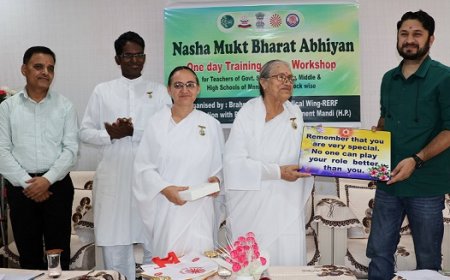 नशे के खिलाफ युद्ध में ब्रह्माकुमारी संस्था बनी जिला प्रशासन की सहभागी