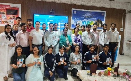 वल्लभ राजकीय महाविद्यालय मंडी में “विकसित भारत युवा कनेक्ट” का सफल आयोजन
