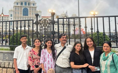 मिसाल : हिमाचल के इस स्कूल के प्रिंसिपल ने पाठशाला के पांच मेधावी छात्रों को अपने पैसों से करवाई मुफ्त हवाई यात्रा