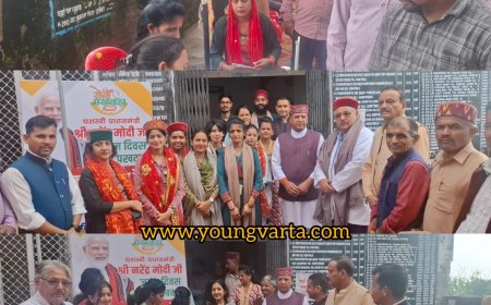 सेवा पखवाड़े में 511 रोगियों की निशुल्क जांच एवं दवाइयां वितरित 