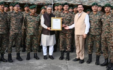 आपदा में देवदूत बनी गढ़वाल राइफल्स, सांसद डॉ. राजीव भारद्वाज ने प्रशंसा पत्र भेंट कर किया सम्मानित