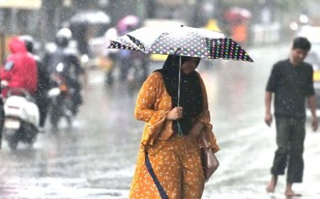 धर्मशाला और आसपास के क्षेत्रों में  माैसम ने अचानक करवट बदली और झमाझम बारिश शुरू 