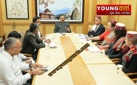 न्यूजीलैंड की तकनीक पर सेब और नाशपाती की खेती करेगा हिमाचल , सीएम से मिले न्यूजीलैंड के उच्च आयुक्त 