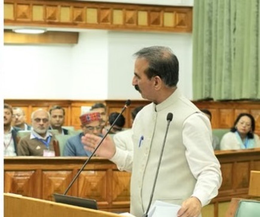 हिमाचल प्रदेश में अब सरकारी विभागों का भी होगा युक्तिकरण : सीएम सुक्खू