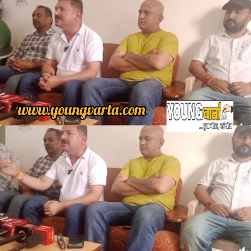 आरोप : नाहन में पेयजल समस्या को लेकर भाजपा कर रही राजनीति , मीडिया से रूबरू हुए कांग्रेस नेता