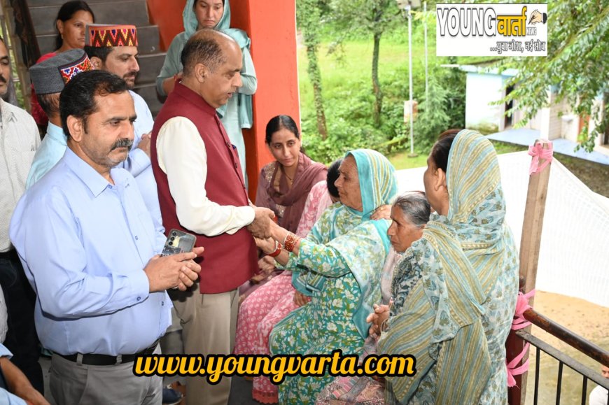 ऐसे कुल्लू भूस्खलन में घायलों के मददगार बने पूर्व मुख्यमंत्री जयराम ठाकुर