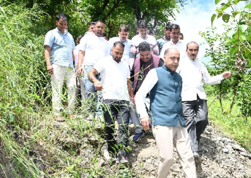 आपदा आते ही केंद्र को गाली देने लग जाते हैं कांग्रेसी नेता,जयराम ठाकुर ने सरकार पर बोला जुबानी हमला