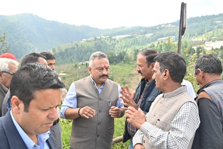 शिक्षा मंत्री ने टिक्कर में आपदा से हुए नुकसान का लिया जायज़ा,प्रभावितों को हर संभव सहायता देने का दिया आश्वासन