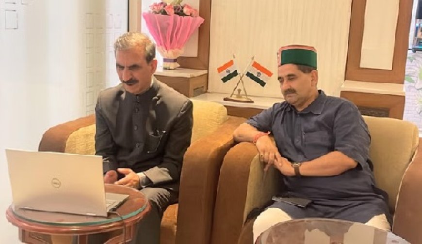 सीएम सुक्खू ने डॉ राजेंद्र प्रसाद राजकीय चिकित्सा महाविद्यालय टांडा में वर्चुअली की रोबोटिक सर्जरी की शुरुआत
