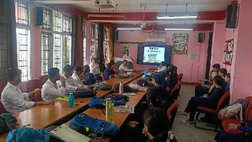शिक्षा एवं प्रशिक्षण संस्थान नाहन में हिंदी दिवस के पूर्व सप्ताह के अवसर पर डीएलएड प्रशिक्षुओं की कवि गोष्ठी का आयोजन