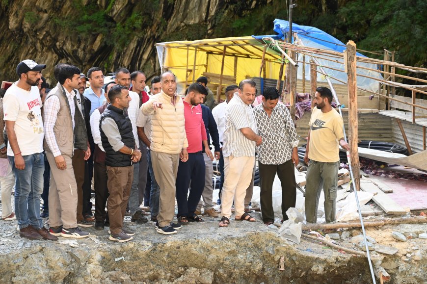 चंबा में जगह-जगह भारी हुआ नुकसान , राहत का इंतजार कर रहे हैं लोग : जयराम ठाकुर