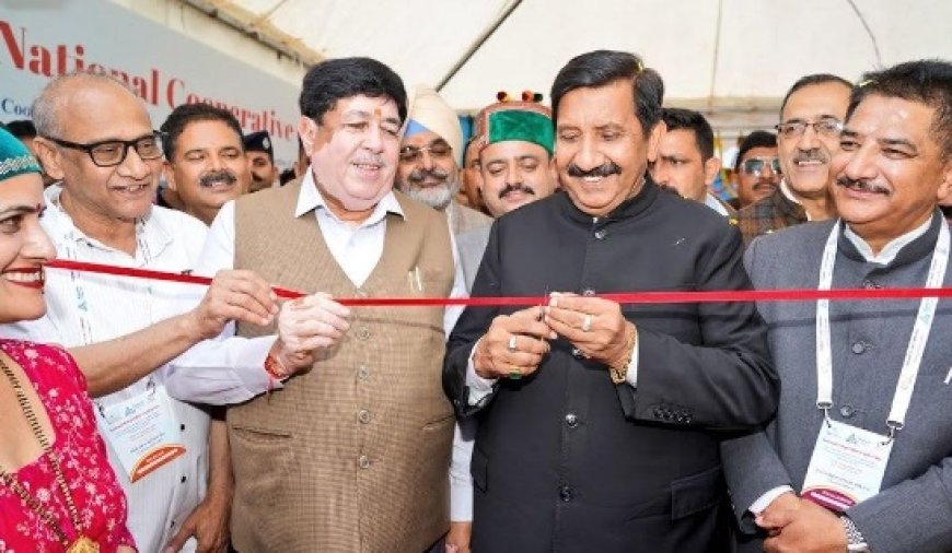 उप-मुख्यमंत्री ने शिमला में हिमाचल प्रदेश कोऑपरेटिव बैंक की ओर से आयोजित नेशनल कोऑपरेटिव कॉन्फ्रेंस का किया शुभारंभ 