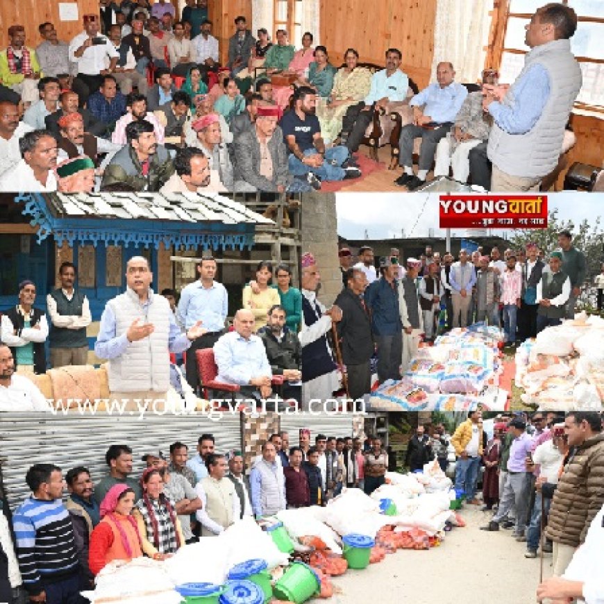 जो घर रहने लायक नहीं है उन्हें भी डैमेज डिक्लेयर करने का हो प्रावधान : जयराम ठाकुर