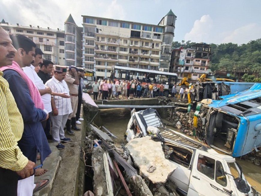 उप-मुख्यमंत्री ने धर्मपुर में राहत व बहाली कार्यों की समीक्षा की, प्रभावितों को हरसंभव मदद का दिया आश्वासन