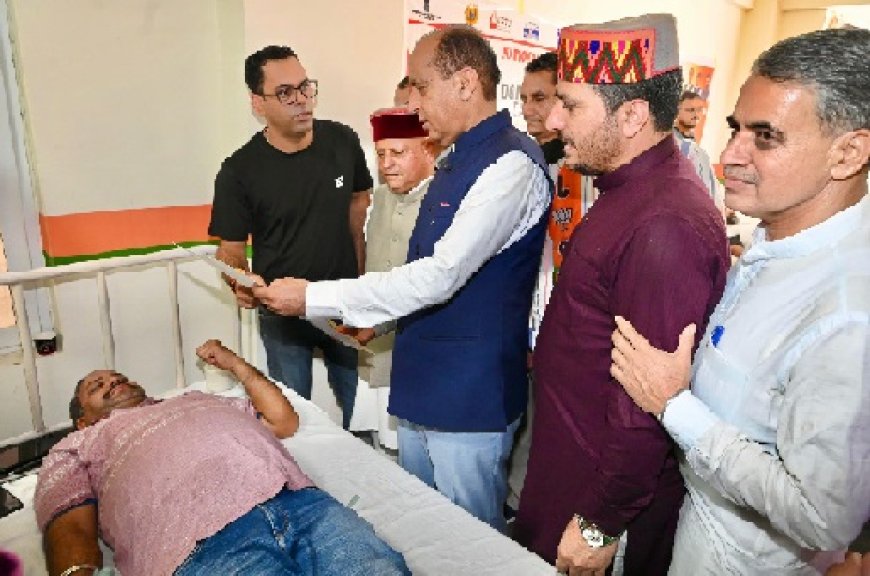 नरेंद्र मोदी के कार्यकाल में देश की उन्नति और विकास को मिली ऐतिहासिक गति : जयराम ठाकुर 