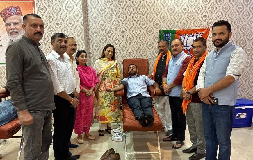 मोदी जन्मदिन सेवा पर्व: पांवटा साहिब से निकला संदेश – “सेवा ही सम्मान”  कार्यकर्ताओं में उत्साह