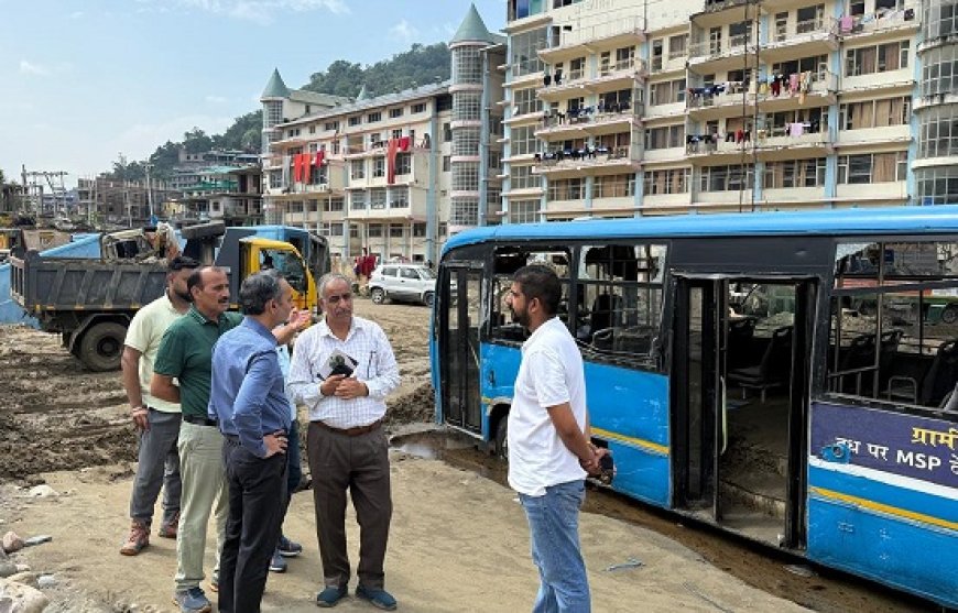 सरकार ने राहत कार्यों में दिखाई तत्परता, एचआरटीसी डिपो को जल्द चालू करने की हो रही कोशिश