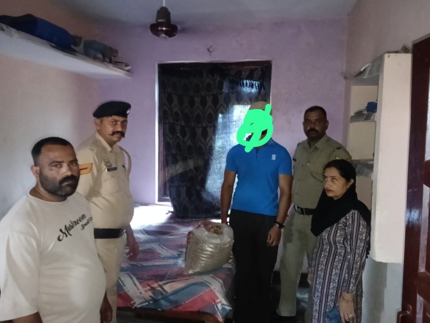 कोटडी ब्यास गाँव में एक व्यक्ति के घर से 3.516 किलोग्राम भुक्की और डोडे बरामद 
