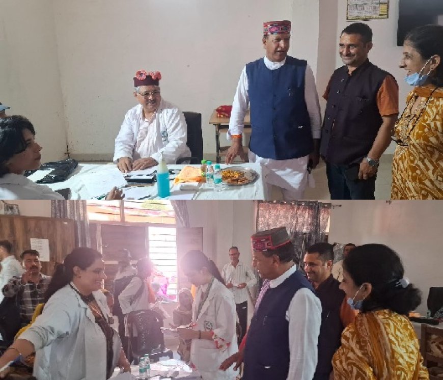 कौलावाला भूड़ में 147 रोगियों की निशुल्क जाँच और निशुल्क दवाइयाँ की वितरित